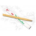 Baguettes chinoises en bambou x100