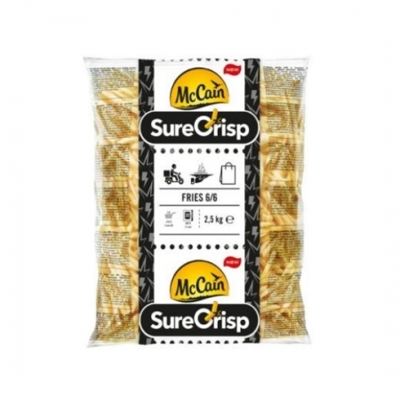Frites 6/6 sure crisp - McCain 2,5kg