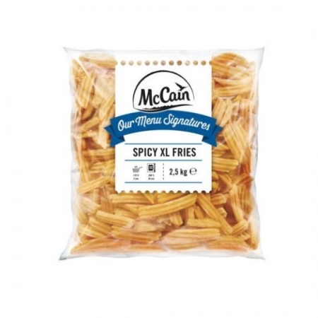 Frites steakhouse Spicy XL - McCain 2,5kg