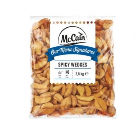 Spicy wedges - McCain 2,5kg