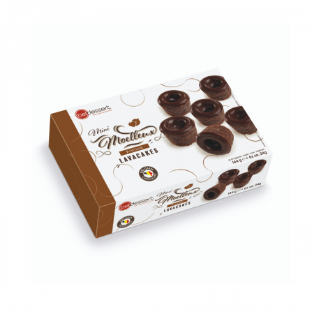 Mini fondant praliné x6