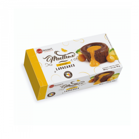 Fondant à l’orange x2